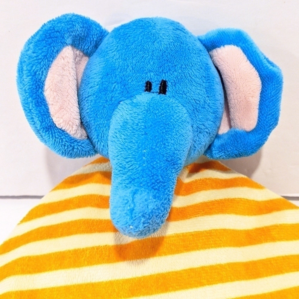 RUSS Berrie blue elephant security blanket